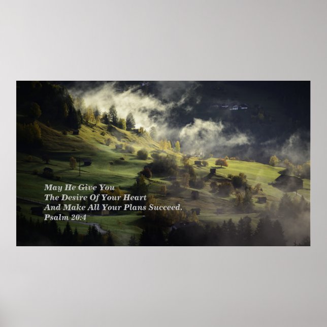 "Blessings for Salvation" Prophetic Poster (Front)