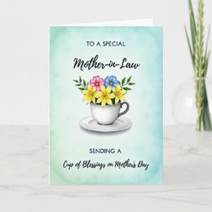 Blessings Motherinlaw Day Card