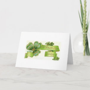 Blessings of the Shamrock Card