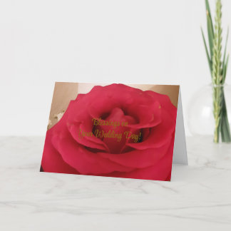 Blessings on Your Wedding Day Card