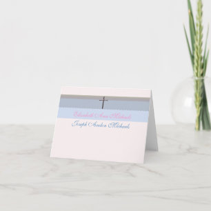 Blessings Photo Thank You Notecard