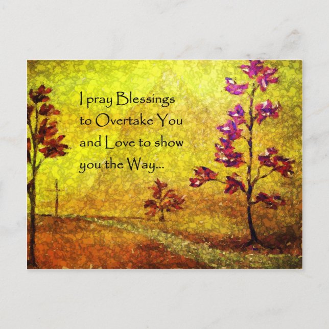 Blessings Postcard (Front)