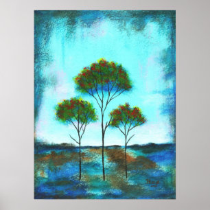 Blessings Poster Print From Original Painting