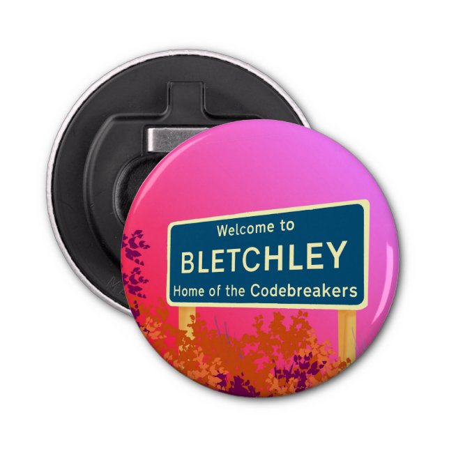 Bletchley Codebreakers Bottle Opener (Front)