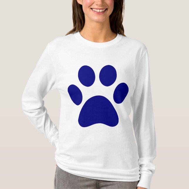 bleu print animals T-Shirt Trucker Hat (Front)