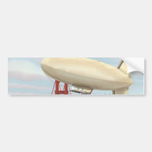 Blimp Airship Bumper Sticker