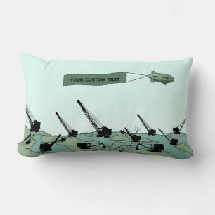 Blimp Overt Dirt Field Operating Engineer CRANE OP Lumbar Cushion