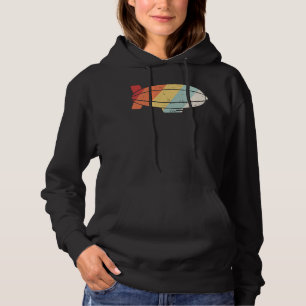 Blimp Pilot Retro Dirigible, Airship & Blimp Hoodie