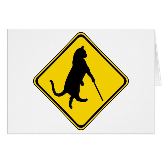 Blind Cats Crossing ! (Front Horizontal)