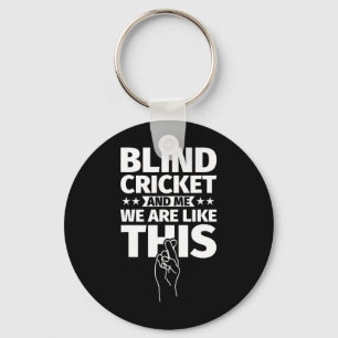 Blind Cricket An Me Key Ring