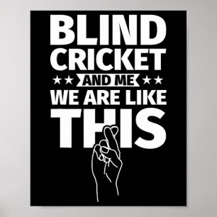 Blind Cricket An Me  Poster