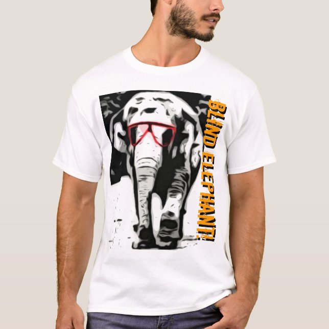 Blind Elephant T Shirt (Front)