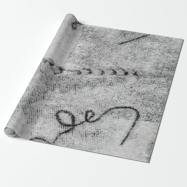 Blind Emboss Wrapping Paper (Unrolled)