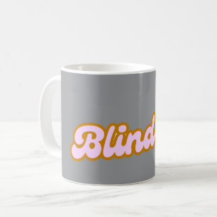 blind eye symbol coffee mug