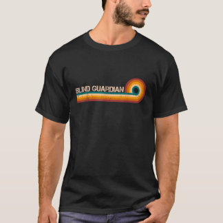 Blind Guardian Retro Stripes Musician Vintage T-Shirt