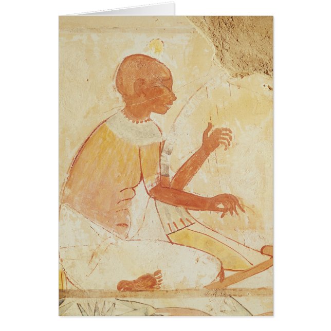 Blind Harpist Singing, from the Tomb of Nakht (Front)