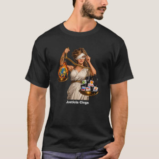 Blind Justice Fossil Fuels T-Shirt