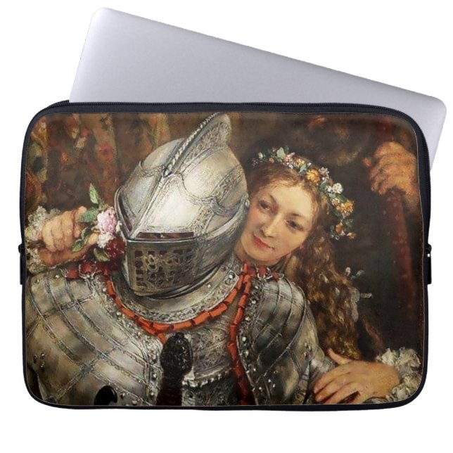 Blind Mans Buff by Adolph Menzel Laptop Sleeve (Front)