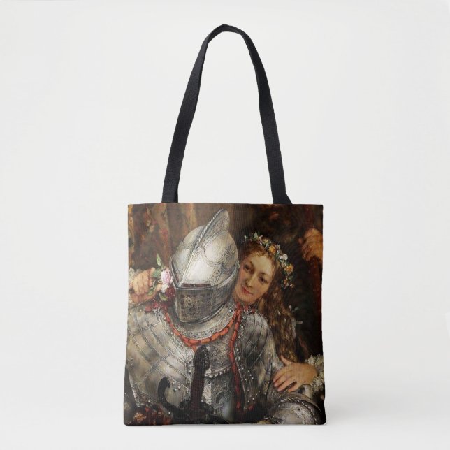 Blind Mans Buff by Adolph Menzel Tote Bag (Front)