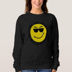 Blind People Humour Braille Reader Blind Guy Humor Sweatshirt