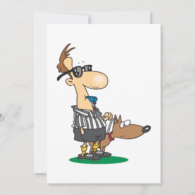 Blind Referee Invitation (Front)