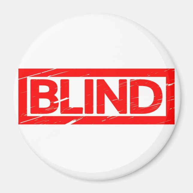 Blind Stamp Magnet (Front)