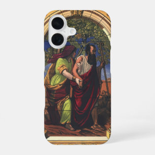 Blind Tobit and Wife Anna, Vintage Religion iPhone 16 Case