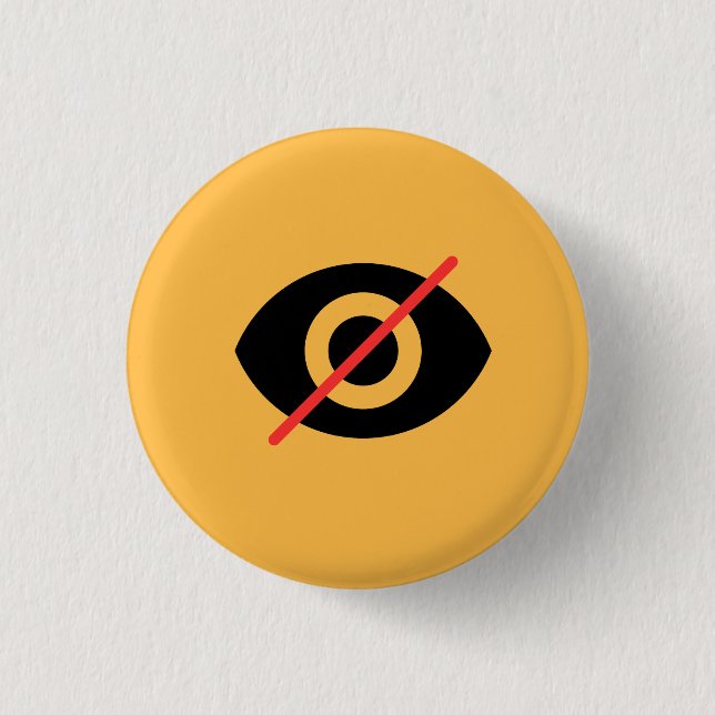 Blind Yellow Button (Front)