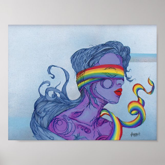 Blinded by Hope Poster Print (Front)