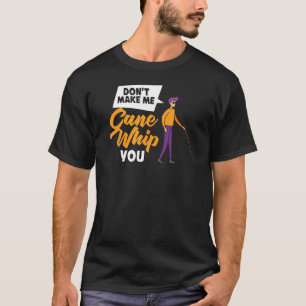Blindness Cane Blind Walking Stick Braille 1 T-Shirt
