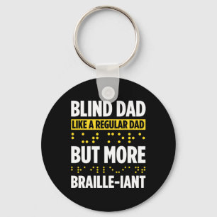 Blindness For Blind People Blind Person Braille Re Key Ring