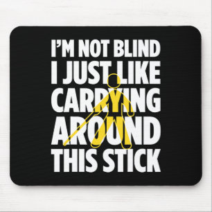 Blindness For Blind People Blind Person Braille Re Mouse Pad