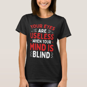 Blindness Legally Blind Spot Warrior Low Vision T-Shirt