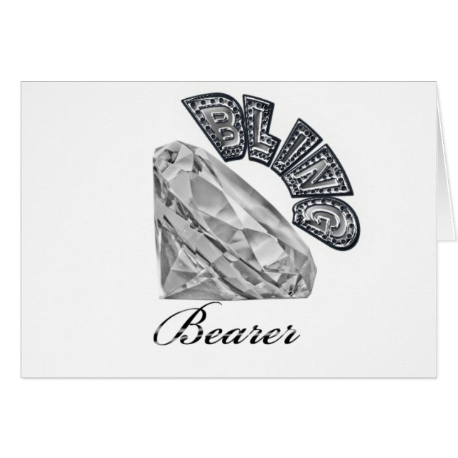 Bling Bearer Wedding Gift (Front Horizontal)