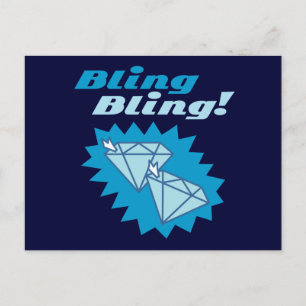 Bling Bling Postcard