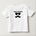 Bling & Bride Security Wedding Shirt<br><div class="desc">Give the little ones the best position in the wedding party. Bling Security! Fun shirt and gift idea</div>