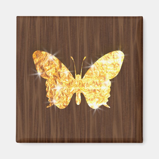Bling Butterfly Magnet (Front)