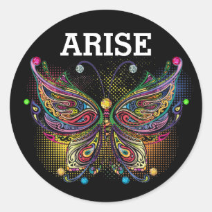 Bling Butterfly Sticker