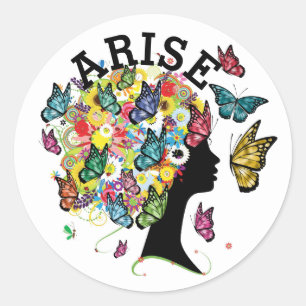 Bling Butterfly Sticker