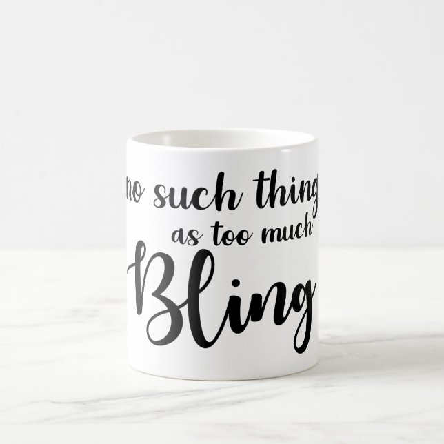 Bling Coffee Mug (Center)