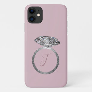 Bling Diamond and Blush Pink Phone Case