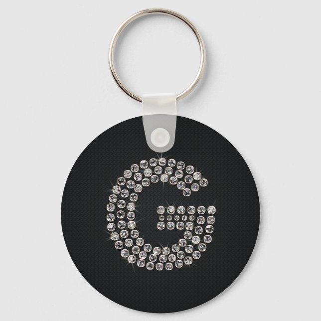 bling - G Key Ring (Front)