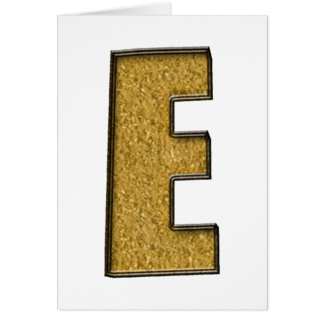 Bling Gold E (Front)