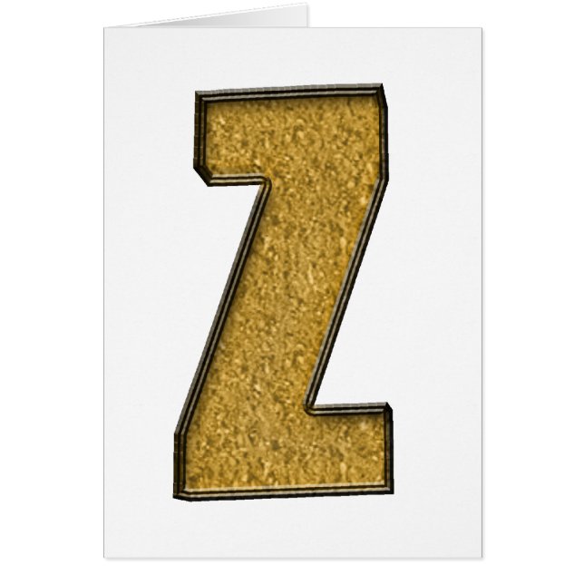 Bling Gold Z (Front)