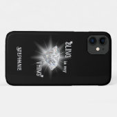 Bling Is My Thing Diamond Sparkle  Case-Mate iPhone Case (Back (Horizontal))