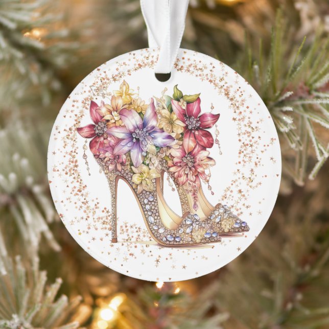 Bling Me Up High Heels Ornament (Tree)