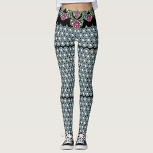 Bling Me Up Zazzle Leggings