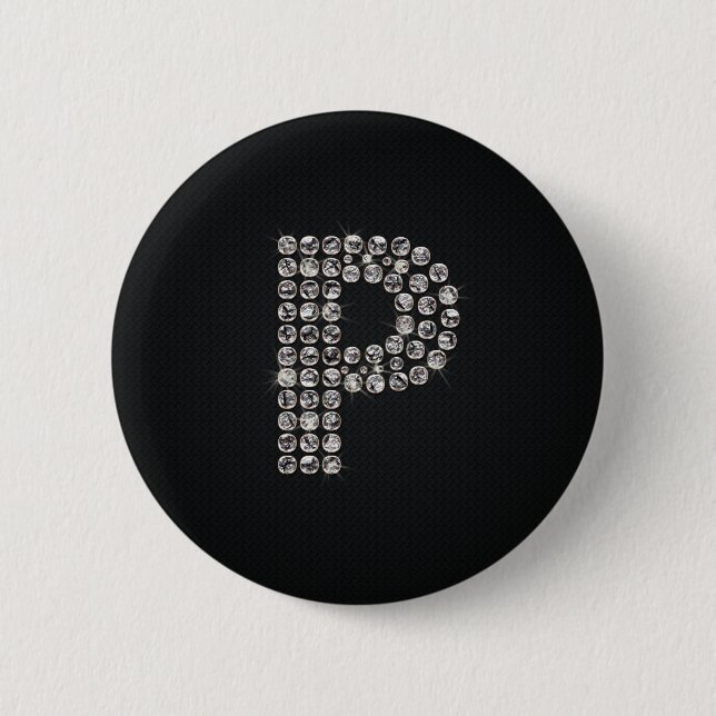 bling - P 6 Cm Round Badge (Front)