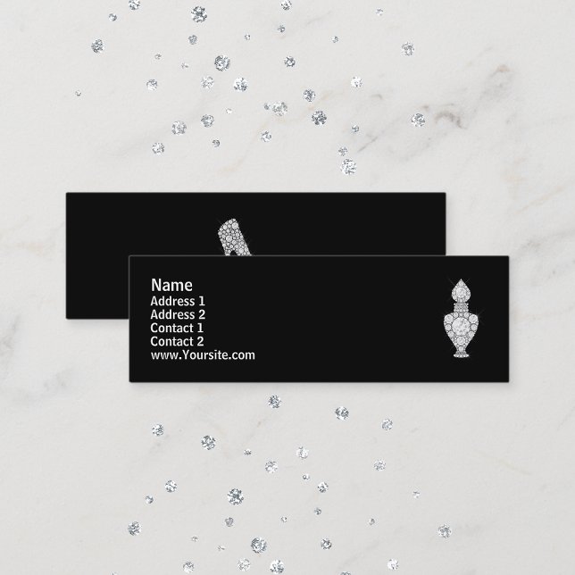 Bling Perfume Bottle Mini Business Card (Creator Uploaded)