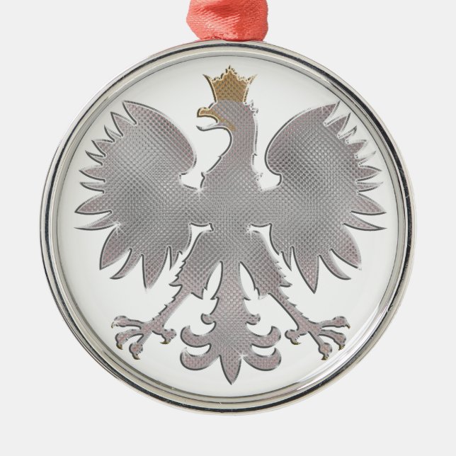 Bling Polish Eagle Ornament (Front)